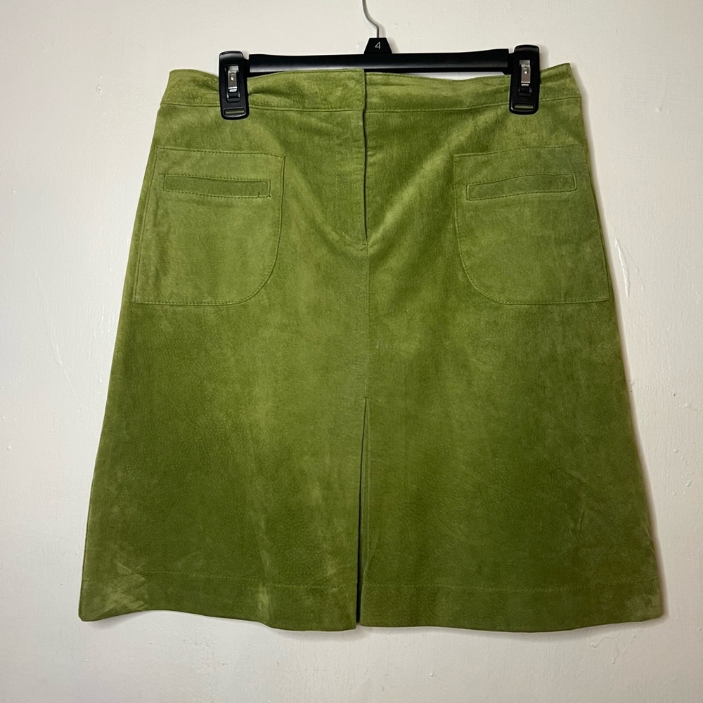 Lilly Pulitzer Size 6 Retro Vintage Suede Skirt